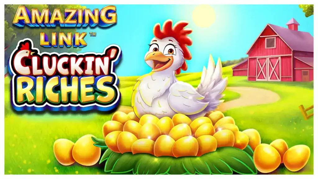 Amazing-Link-Cluckin-Riches-slot-cover